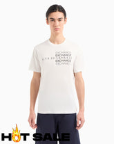 T-Shirt Men White Armani Exchange Camiseta